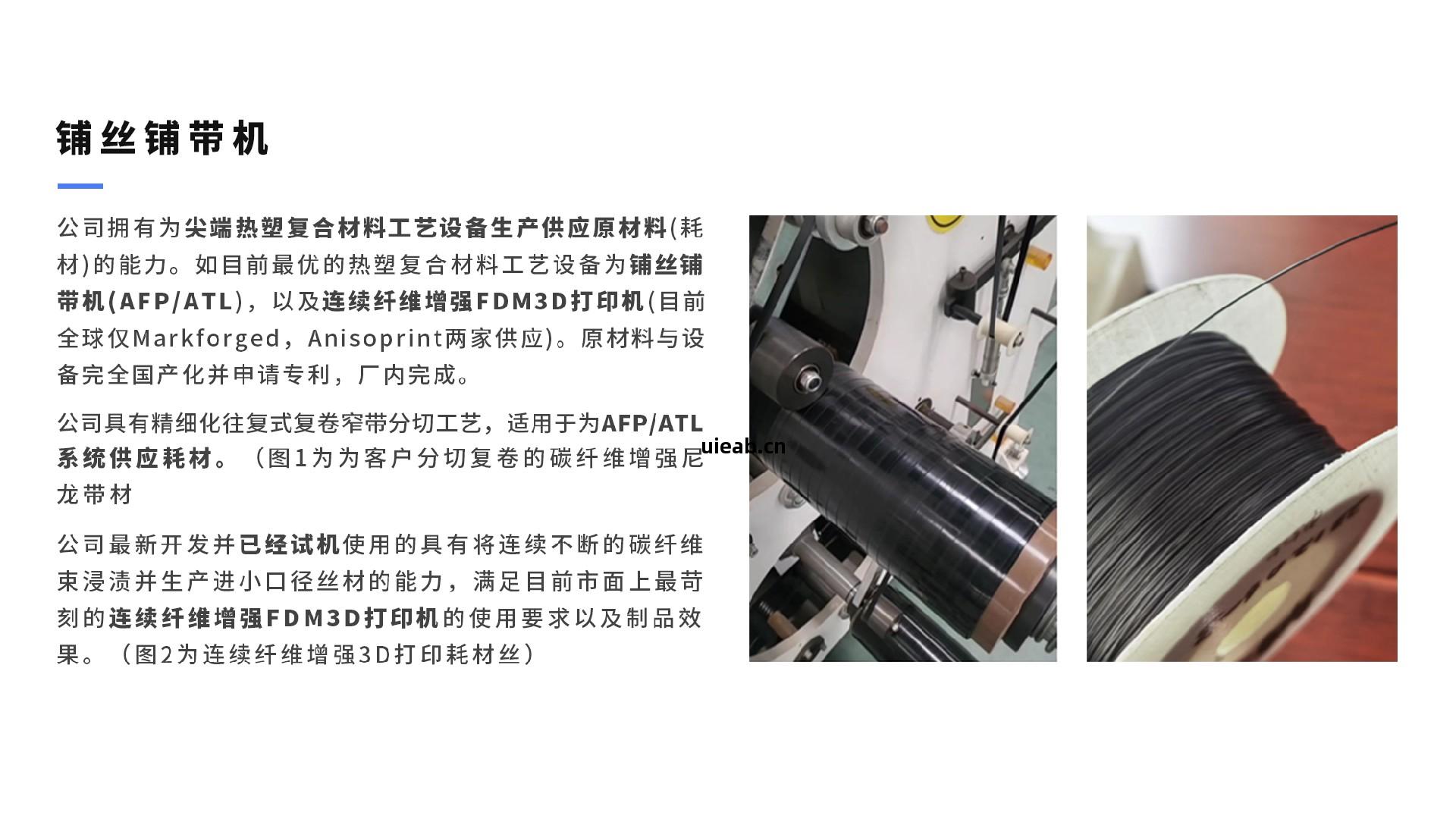 鋪帶機(ji) 連續纖維3D打印(yin)機(ji) 耗材(cai)生產制造(zao).jpg